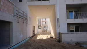 Social housing Matera, work in progress
